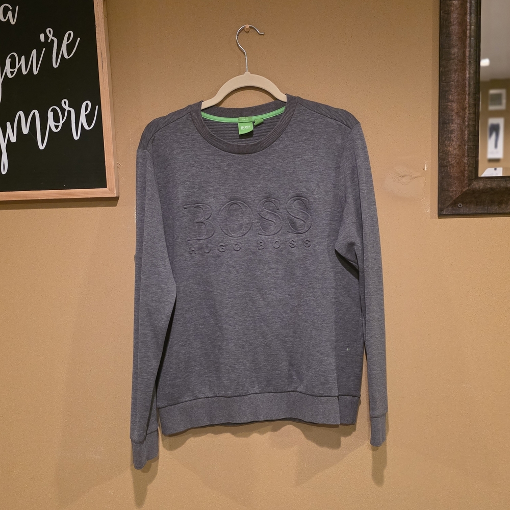 Hugo Boss Gray Men's Sweater